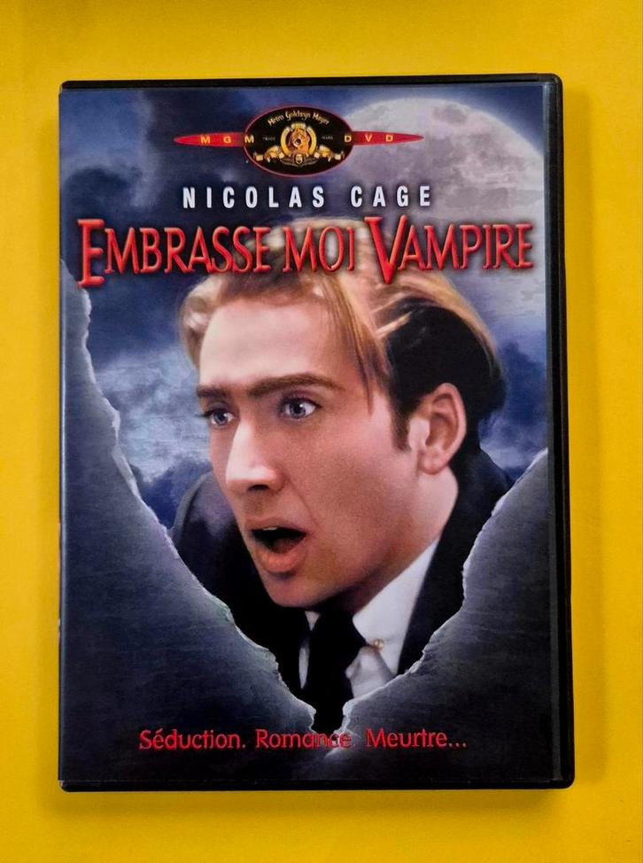 DVD 📀 Embrasse moi vampire - Nicolas Cage 1989 V, CD & DVD, DVD | Horreur, Comme neuf, Vampires ou Zombies, À partir de 9 ans