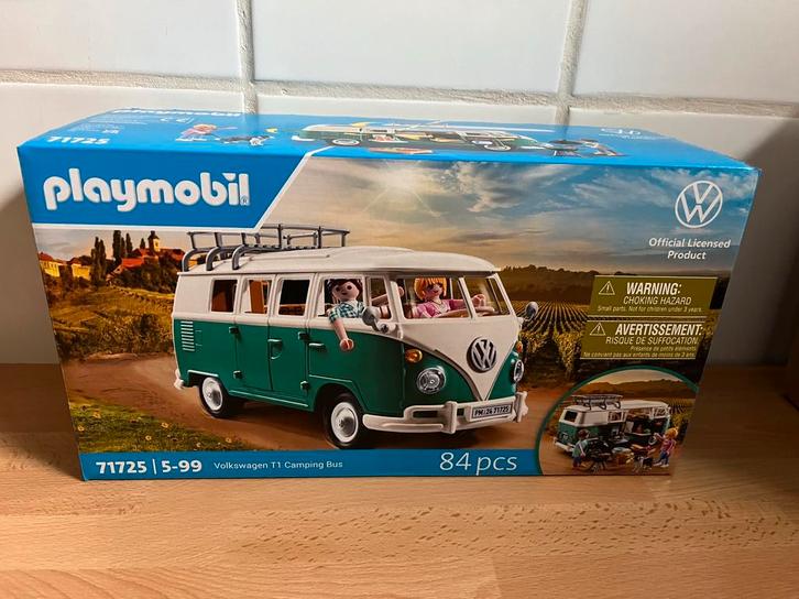 Playmobil camping bus T1 (official licensed VW)sealed🚍, Kinderen en Baby's, Speelgoed | Playmobil, Nieuw, Complete set, Ophalen