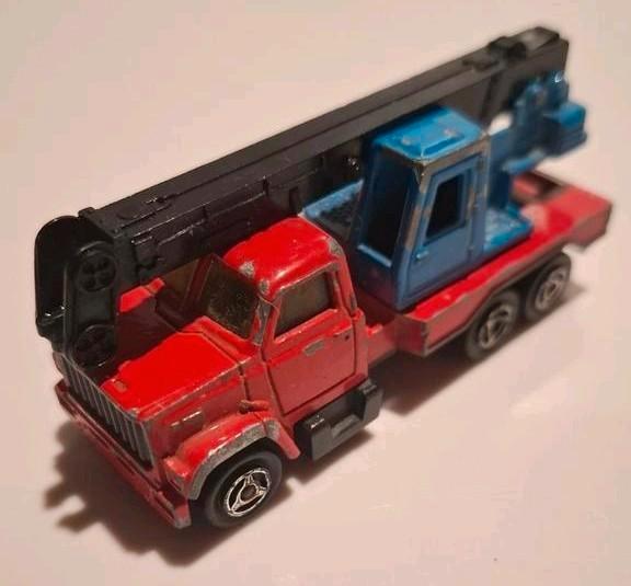 Mobile Crane Majorette             °Miniatuur Speelgoed Auto, Hobby en Vrije tijd, Modelauto's | 1:87, Ophalen of Verzenden