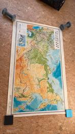 Oude Russische kaart 116 x 72 cm, Livres, Atlas & Cartes géographiques, Enlèvement