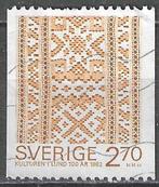 Suède 1982 - Yvert 1176 - Dentelle du XIXe siècle. (1ER), Envoi, Suède, Affranchi