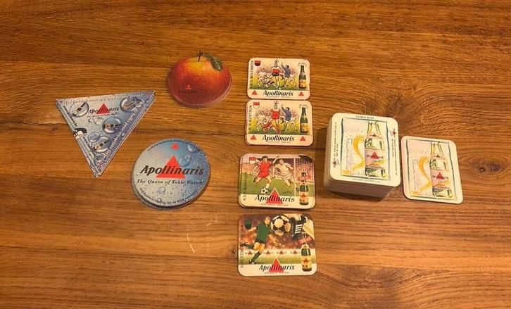 Bierviltjes Apollinaris, Verzamelen, Merken en Reclamevoorwerpen, Ophalen of Verzenden