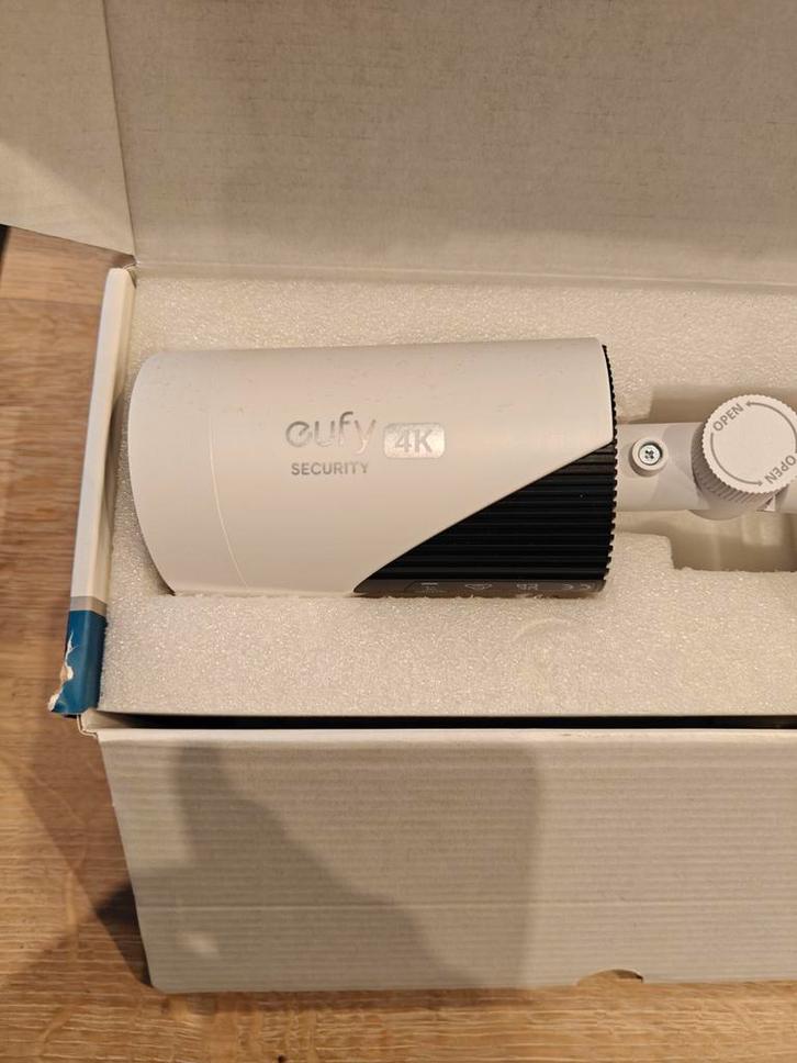 3 Eufy E330 camera’s + HomeBase 3 AI – volledige set, Audio, Tv en Foto, Videobewaking, Zo goed als nieuw, Ophalen of Verzenden