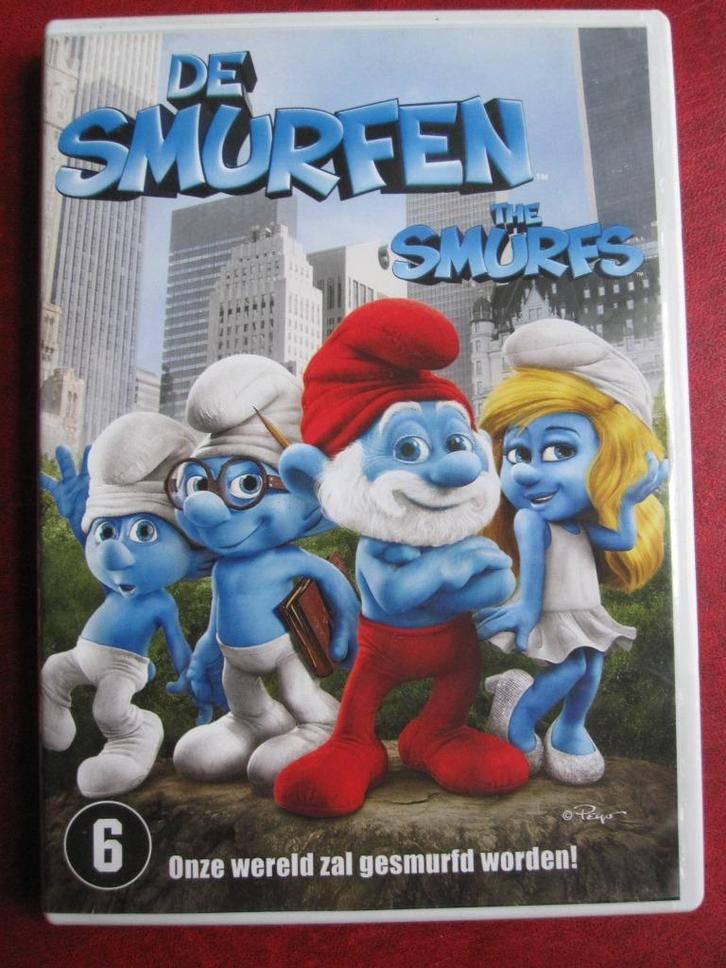 De Smurfen (2011), Cd's en Dvd's, Dvd's | Tekenfilms en Animatie, Zo goed als nieuw, Amerikaans, Tekenfilm, Vanaf 6 jaar, Ophalen of Verzenden