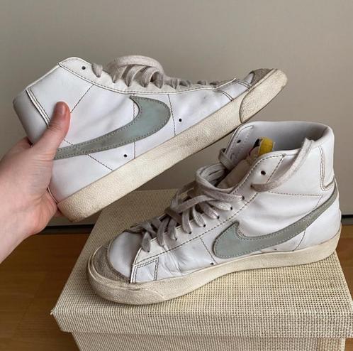 NIKE blazer mid 77 baby blue sneakers maat 40, Kleding | Dames, Schoenen, Sneakers, Verzenden