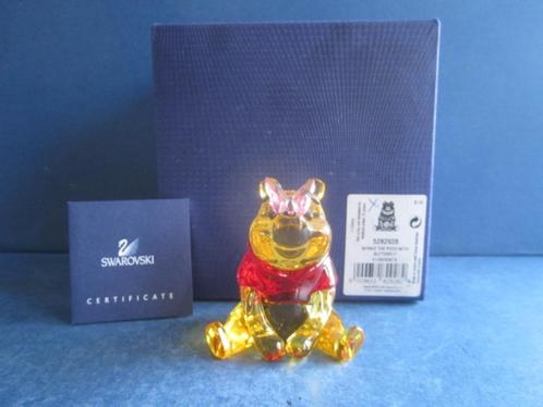 Swarovski Disney Winnie de Poeh met Vlinder, Collections, Swarovski, Neuf, Figurine, Enlèvement ou Envoi
