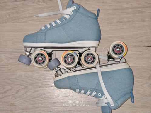 Powerslide Chaya Denim rolschaatsen maat 43 - bijna nieuw, Sport en Fitness, Skeelers, Zo goed als nieuw, Overige typen, Powerslide