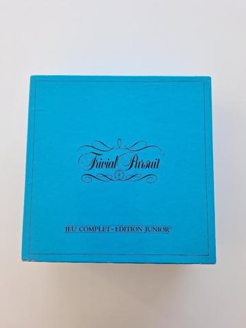 Trivial Pursuit (Parker) jeu complet Edition Junior (7 à  15 beschikbaar voor biedingen