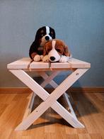 Terrastafeltje of bijzettafeltje volledig handgemaakt, Enlèvement, Neuf, Carré, Bois