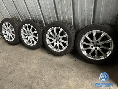 6-7mm! Originele Audi A4 B9 8W 17 inch velgen 5x112 winterba, Auto-onderdelen, Banden en Velgen, Banden en Velgen, Winterbanden