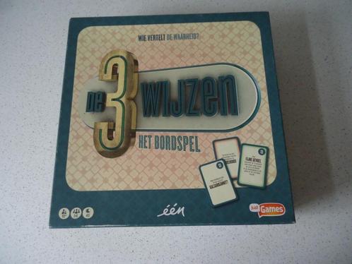 "De 3 Wijzen" Het Bordspel van Just Games  in prima Staat  !, Hobby en Vrije tijd, Gezelschapsspellen | Bordspellen, Zo goed als nieuw