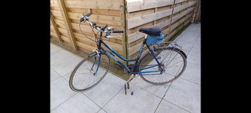 Chesini dames koersfiets blauw S, Ophalen, Gebruikt, 10 tot 15 versnellingen, Overige merken