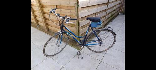 Chesini dames koersfiets blauw S, Fietsen en Brommers, Fietsen | Dames | Sportfietsen en Toerfietsen, Gebruikt, Overige merken