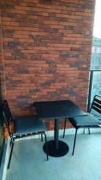 tafel tuin / balkon (Nieuwe prijs!), Ophalen, Zo goed als nieuw, Vierkant, Metaal