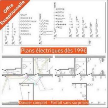 Réalisation schéma électrique ️ beschikbaar voor biedingen