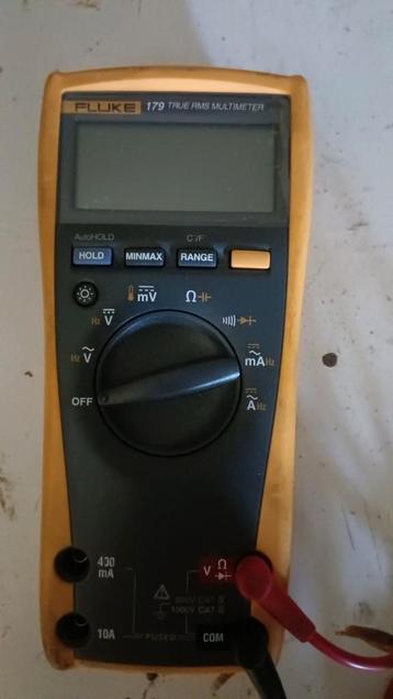 Fluke 179 - True RMS multimeter, Doe-het-zelf en Bouw, Meetapparatuur, Ophalen, Zo goed als nieuw, Multimeter