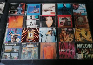 pakket van 40 pop/rock cd's  beschikbaar voor biedingen