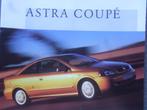 Opel Astra Coupe 1.6 & 1.8 &  2.2 & Turbo 2001 Brochure, Ophalen of Verzenden, Opel