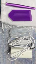diamond painting:electric paarse USB luxe-pen,nieuw !, Ophalen of Verzenden, Nieuw, Gereedschap of Accessoires
