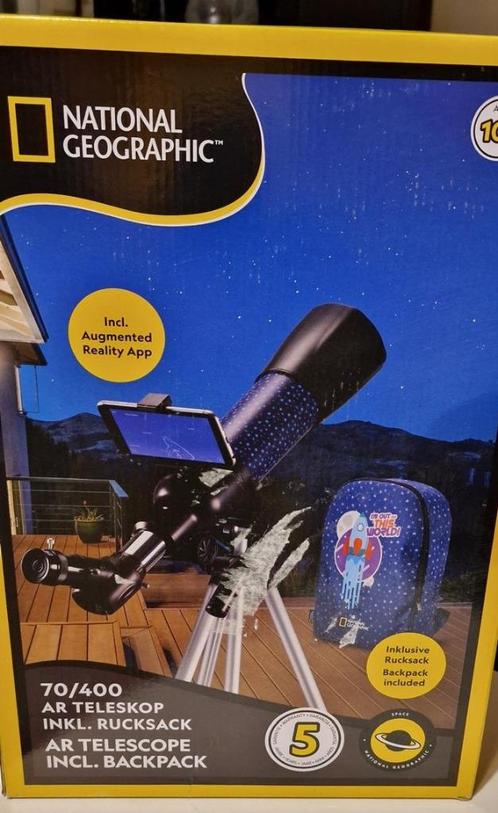 National Geographic Telescoop 70/400 met Rugzak, Kinderen en Baby's, Speelgoed | Overig, Zo goed als nieuw, Jongen of Meisje, Ophalen