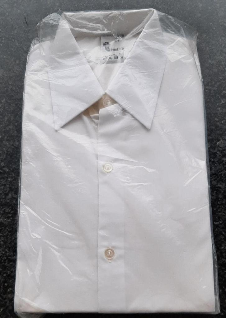 Chemise militaire blanche ABL taille 37, Collections, Objets militaires | Général, Armée de l'air, Enlèvement ou Envoi