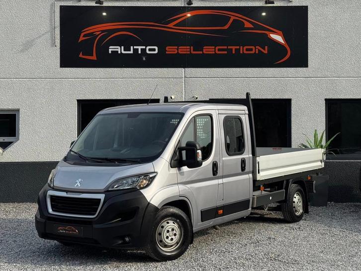 Peugeot Boxer 2.2 BlueHDi 7 PLACES - TVA RECUP - NAVI - CLIM, Auto's, Peugeot, Bedrijf, Te koop, Boxer, Diesel, Euro 6, SUV of Terreinwagen