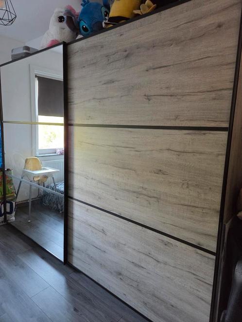 Garde robe, Huis en Inrichting, Kasten | Kleerkasten, Gebruikt, 200 cm of meer, 200 cm of meer, Ophalen