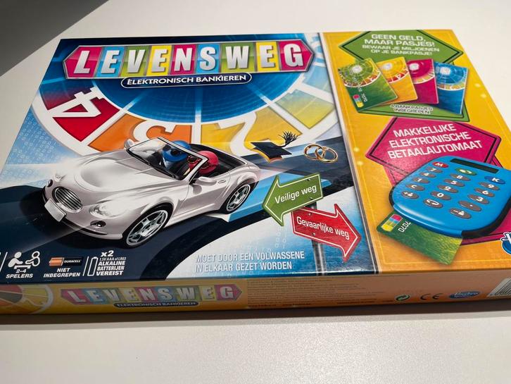 Gezelschapsspel : Levensweg , Hobby en Vrije tijd, Gezelschapsspellen | Overige, Zo goed als nieuw, Ophalen
