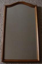 Miroir biseauté dans cadre en chêne massif, Ophalen, Zo goed als nieuw