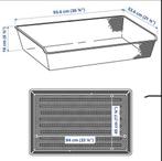 IKEA panier coulissant pour dressing PAX, Huis en Inrichting, Kasten | Kleerkasten, Ophalen, Zo goed als nieuw, Metaal