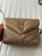 Saint Laurent Loulou Medium Bag – Beige, Beige, Ophalen of Verzenden, Zo goed als nieuw, Handtas