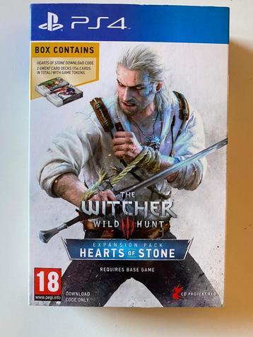 Hearts of Stone, extension de The Witcher, PS4, Enlèvement ou Envoi, Comme neuf, Jeu de rôle (Role Playing Game)