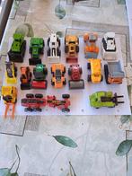 Matchbox mini collectie graafmachines heftrucks, bulldozers, Ophalen of Verzenden, Gebruikt