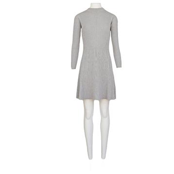 Janice • nieuwe zilver grijze jurk Frankie • maat 42