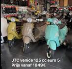 nieuwe 125cc scooters JTC,Lambretta vespa style vanaf 1849€, Motos, Motos | Marques Autre, 1 cylindre, Jtc, Scooter, Particulier