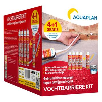 AQUAPLAN Vochtbarrière Injectiegel - 2 kits beschikbaar voor biedingen