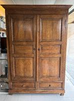 Antieke garderobekast, Antiquités & Art, Antiquités | Meubles | Armoires, Enlèvement
