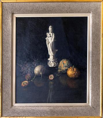 Stilleven met Guanyin (Omer Van Vosselen) beschikbaar voor biedingen