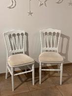 Napoleon stoelen te huur, Ophalen, Zo goed als nieuw, Wit, Twee