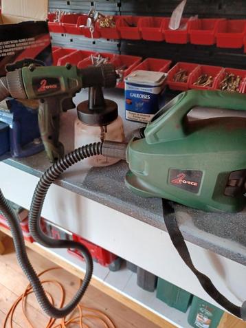 verfspuitmachine, Enlèvement, Utilisé, Pulvérisateur de peinture ou Pompe à peinture