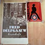 2 posters theater/cultuur: Fred Delfgaauw/ Jumbalaya, Ophalen of Verzenden, Gebruikt