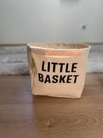 Opbergmand met opschrift “Little Basket”, Ophalen, Zo goed als nieuw, Overige typen
