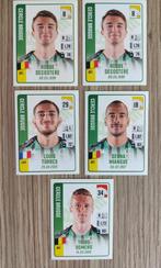 5 Stickers Cercle Brugge - Panini 2022-2023, Nieuw, Poster, Plaatje of Sticker, Verzenden