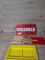 scrabble rode doos houten letters [s1110], Verzenden, Zo goed als nieuw