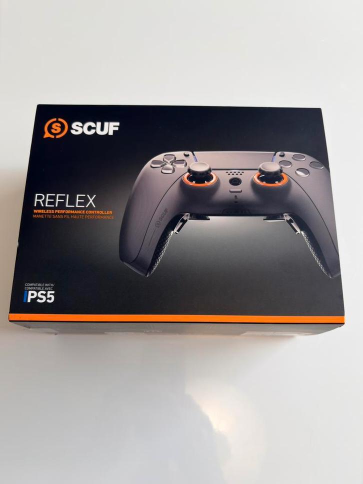 Scuf Reflex-gamecontroller, Games en Spelcomputers, Spelcomputers | Sony Consoles | Accessoires, Zo goed als nieuw, PlayStation 5
