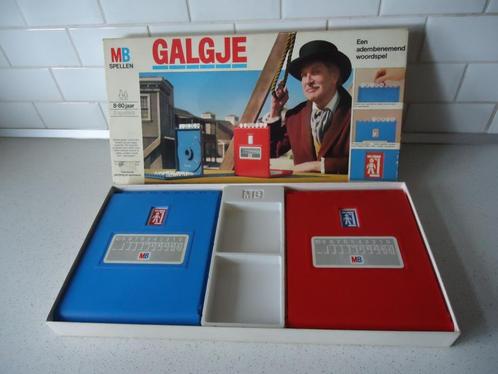 Vintage "Galgje" van MB anno 1979 in Prima staat !, Hobby en Vrije tijd, Gezelschapsspellen | Overige, Gebruikt, Een of twee spelers