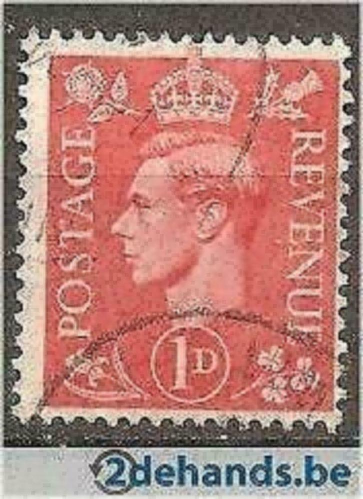 Groot-Brittannie 1937-1947 - Yvert 210 - Koning Georges (ST), Postzegels en Munten, Postzegels | Europa | UK, Gestempeld, Verzenden