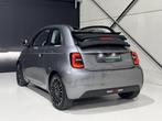 Fiat 500E Cabrio LA PRIMA 118PK (42kWh), Autos, 0 kg, Argent ou Gris, 87 kW, Cabriolet
