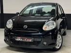 NISSAN MICRA 1.2i AUTOMAAT |BENZINE |65.000KM! GEKEURD LEZ✅, Auto's, Nissan, Euro 5, Stof, Zwart, 72 kW