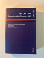 VRG Gent Codex Internationaal en Europees recht 2025-2026, Boeken, Ophalen of Verzenden, Nieuw, Hoger Onderwijs